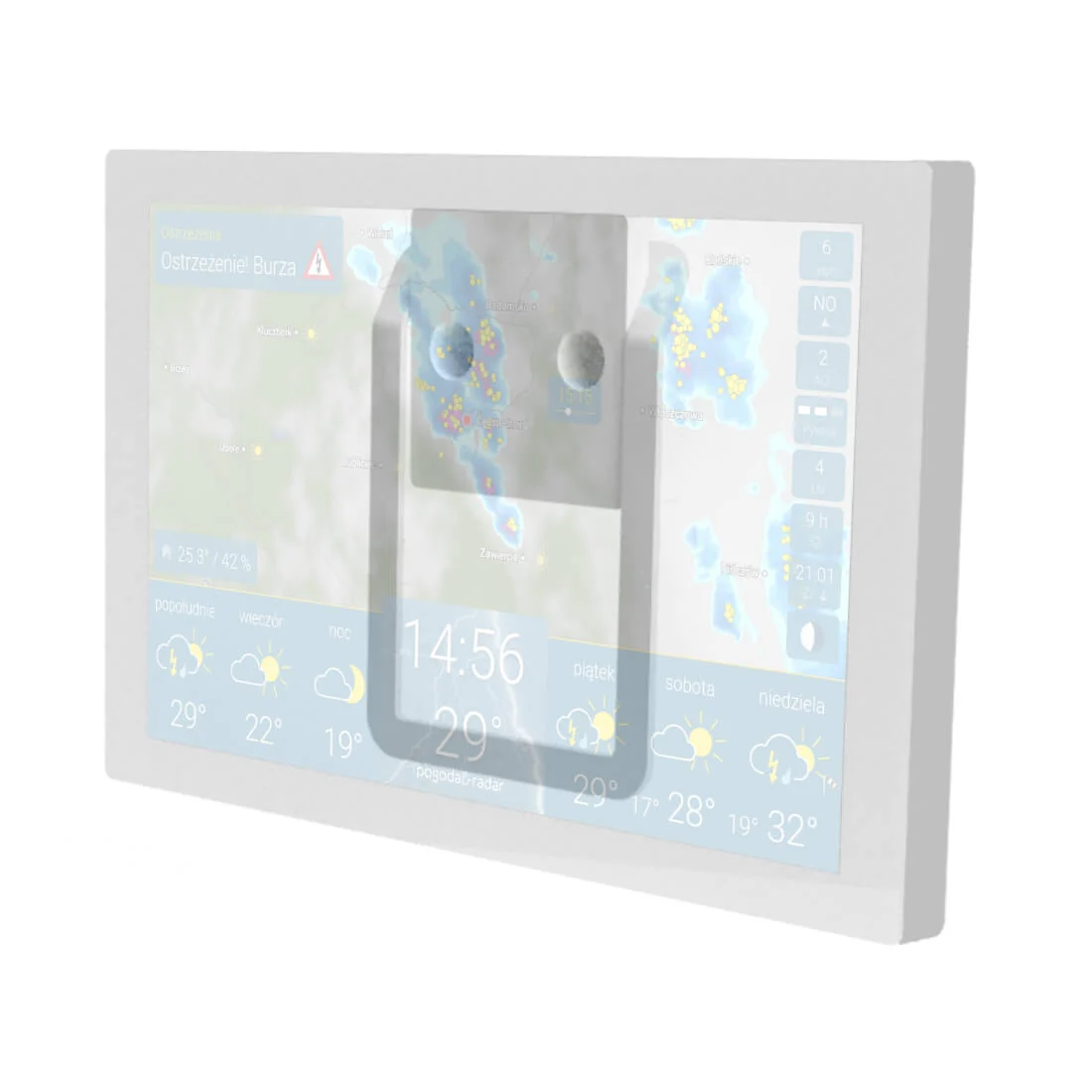 Zestaw do montażu pogoda & radar home na ścianie - Image 4